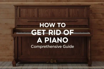 How to Get Rid of a Piano: A Comprehensive Guide